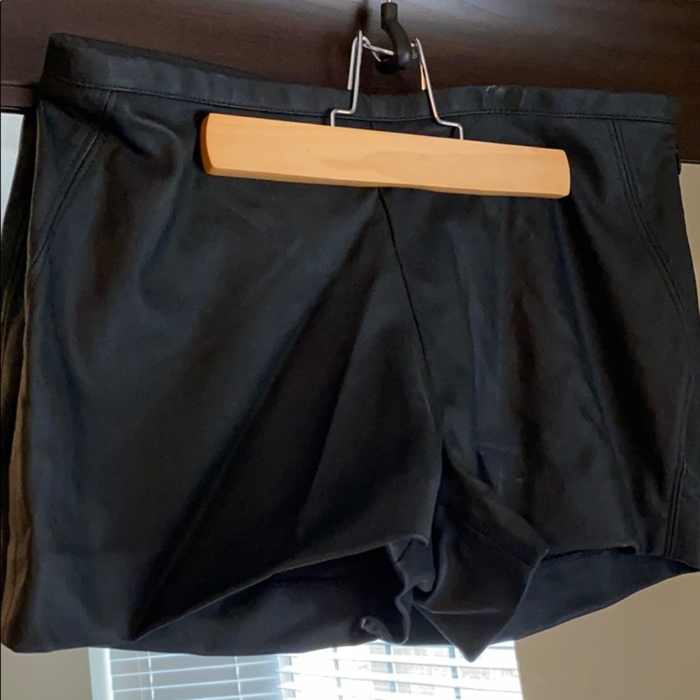 Pleather Shorts